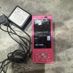 au Sony Ericsson S001 Cyber-shotケータイ ピンクのサムネイル