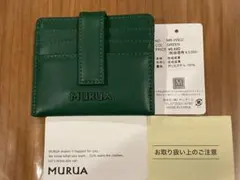 MURUA ✨ミニ財布コンパクト別注モデル⭐︎ グリーン MR-W902のサムネイル