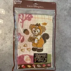 【未使用品】ダッフィー フェイスタオル ディズニー