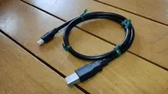 ★USB Type-A2.0♂⇒mini USB TypeB♂★約70cm（Ｅ）