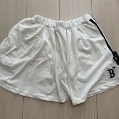 アイボリー フレアスカート 140サイズ