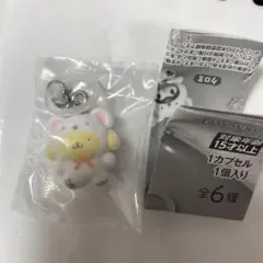 サンリオふわふわスノーめじるしアクセサリー ガチャガチャ ポムポムプリン