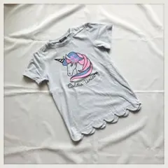 【試着のみ】Caldia ユニコーン Tシャツ 140cmのサムネイル