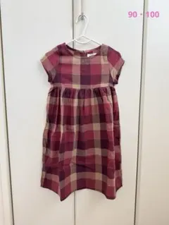 ペアマノン 半袖ワンピース　90 100 2枚セット