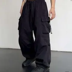 SHEIN シーイン　カーゴパンツ　Mサイズ　ブラック