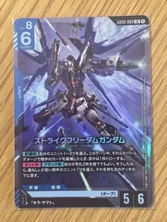 ストライクフリーダムガンダム GD05-002 LR GCG カードゲーム - メルカリ