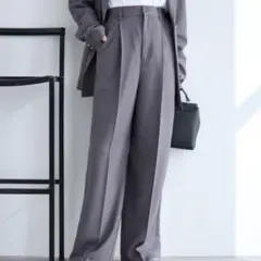 kojiro様 スラックス パンツ 「Aunely」すぐサラ UVタックワイド
