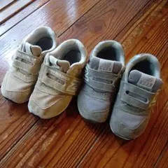 new balance 996 ベージュ 、グレースニーカーセット