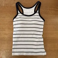 PETIT BATEAU ボーダー タンクトップ XXS 12ANS - メルカリ
