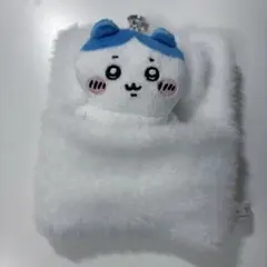 ハチワレ おふとんリールパスケース