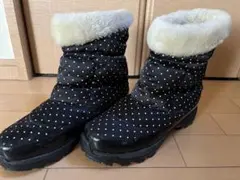 Hawkins Sport ドット柄 ボアブーツ