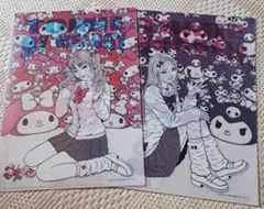 伊藤潤二 サンリオキャラクターズ ギャル富江 クリアファイル ハロー