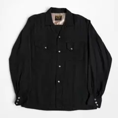 6/7まで出品　BLACKBIRD /open collar shirt BLACKBIRD / OPEN COLLAR SHIRT | INSIDE MY GLASS DOORS