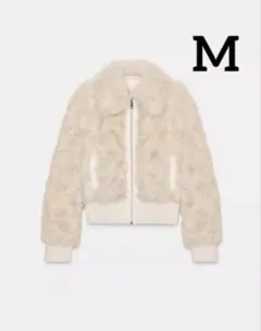 新品未使用　ZARA フェイクファーボンバージャケット　M
