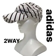 adidas アディダス サンバイザー キャップ 2WAY ゴルフ テニス