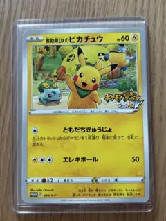 救助隊DXのピカチュウ ゲオ限定プロモカード キャンペーン PROMO S-P