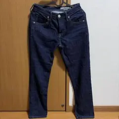 AMERICAN HOLIC ダークブルー スリムフィットデニム