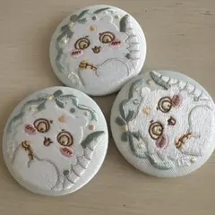 ちいかわ刺繍缶バッジ