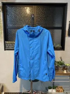 美品！シップス 撥水 ナイロンタフタ パッカブル マウンテンパーカー M ブルーのサムネイル