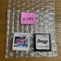 a785　ポケットモンスター ホワイト　Y　3DS