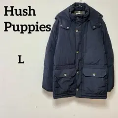 Hush Puppies ハッシュパピー ダウンジャケット フード付き ネイビーのサムネイル
