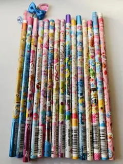 [平成レトロ] 鉛筆15本セット 女の子当時物