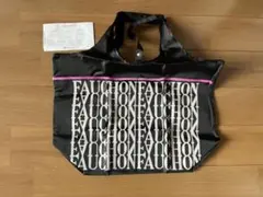 フォション　Fauchon ロゴ入り ナイロンエコバッグ　トートバッグ