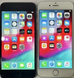 iPhone6 2台セット 64GB/16GB Wi-Fi利用可 SIM制限あり