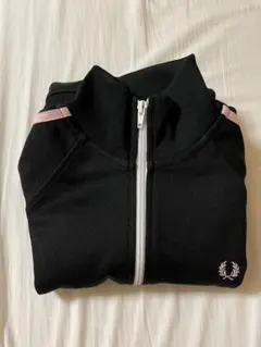 FRED PERRY トラックジャケット ブラック ピンクのサムネイル