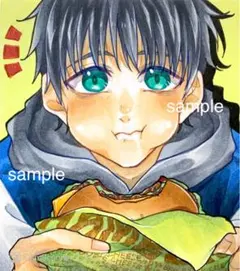 手描きイラスト　呪術廻戦　乙骨憂太