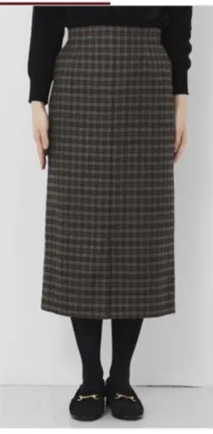 URBAN RESEARCH Sonny Label チェックタイトスカート