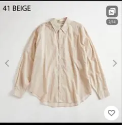 SHINZONE SHEER DADDY SHIRTS 24MMSBL09のサムネイル