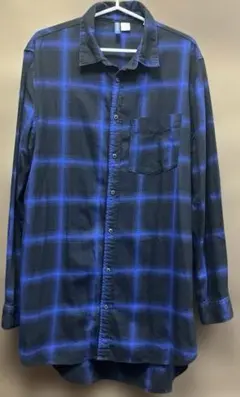 H&M オンブレ　ロングシャツ　ネルシャツ　ペンドルトン　ヴィンテージ