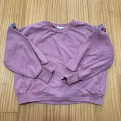 branshes トレーナー 120 ピンク フリル付き
