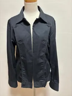 黒のダブルブレスト　ジャケット