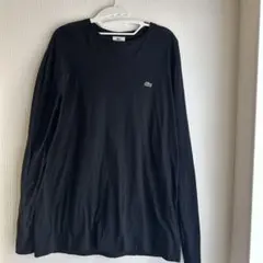 【LACOSTE】長袖カットソー サイズ5 ワンポイント ロゴ ロンT メンズのサムネイル