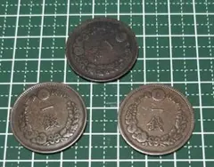 日本古銭 龍二銭銅貨 5枚セット - メルカリ