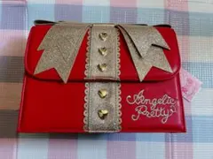 プレゼントボックスショルダー(赤×ゴールド)のサムネイル