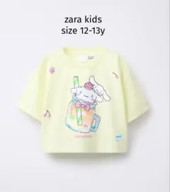 ザラキッズ　zarakids シナモロール　サンリオ Tシャツ ガールズのサムネイル