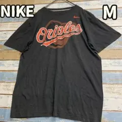 ＮＩＫＥ オリオールズ チャコール Ｔシャツ Ｍ 半袖 スウッシュ【い753】