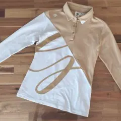 デサントゴルフレディース ゴルフ シャツ ベージュ系