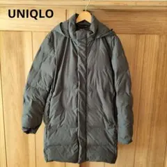 UNIQLO　ユニクロ　メンズ　フーディー　シームレスダウンコート