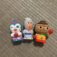 アンパンマンのコキンちゃん他、指人形3体セット