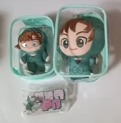 忍たま乱太郎 善法寺伊作 ほわぬい ちびぐるみ おなまえアクリルバッジ