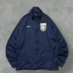 NikeDRI-FITトラックジャケットネイビーM スクールナンバリングジャージ