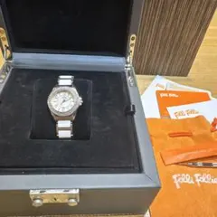 【値下】Felli Follie アナログ腕時計 ホワイト