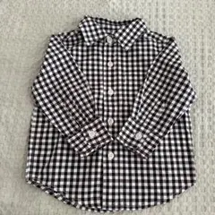 babyGap 80チェック柄長袖シャツ 12-18ヶ月 男の子