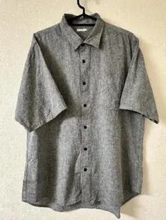【値段交渉可：送料込】グレー 半袖シャツ