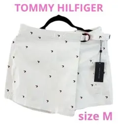 新品＊正規品 TOMMY HILFIGER キュロット ハート ホワイト M