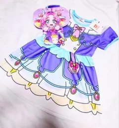 新品　名探偵プリキュア　なりきりワンピース　キュアアンサー　130cm